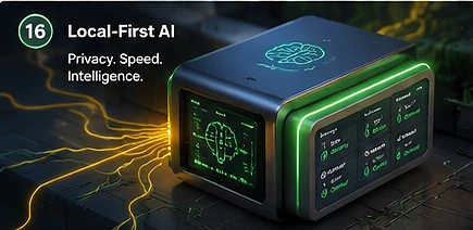 The local-first AI core of the home